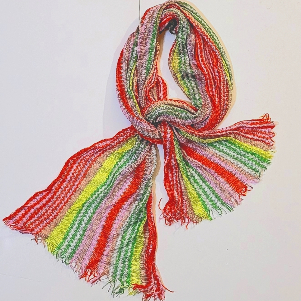Striped scarf